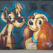 Lady and The Tramp Grafitti