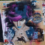 Graffiti in Shoreditch London of Princess Diana