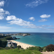 View of St Ives from Carbis Bay