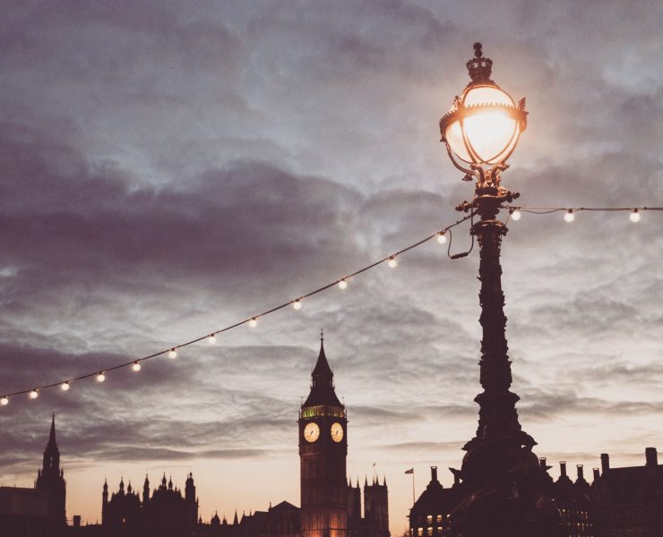 Big Ben photographed from Westminster Bridge