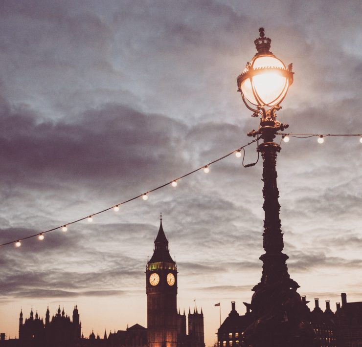 Big Ben photographed from Westminster Bridge