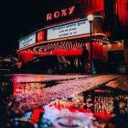 Sign for the rocky horror show at the Ritzy cinema