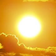 sunshine over clouds