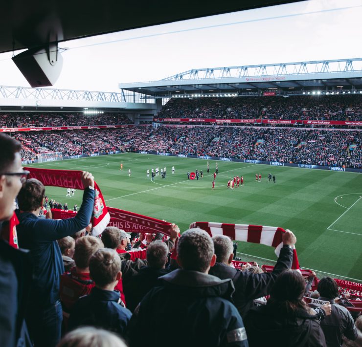 Anfield home of liverpool fc
