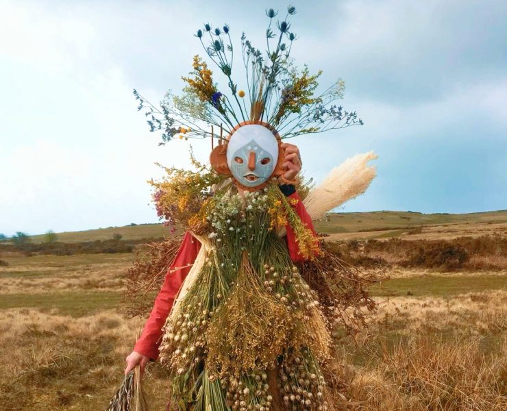 The Seed Guardian 2021 Holland Otik (b.1989) Colour photograph of soil-ritual costume made of ceramic, textile and dried UK flora