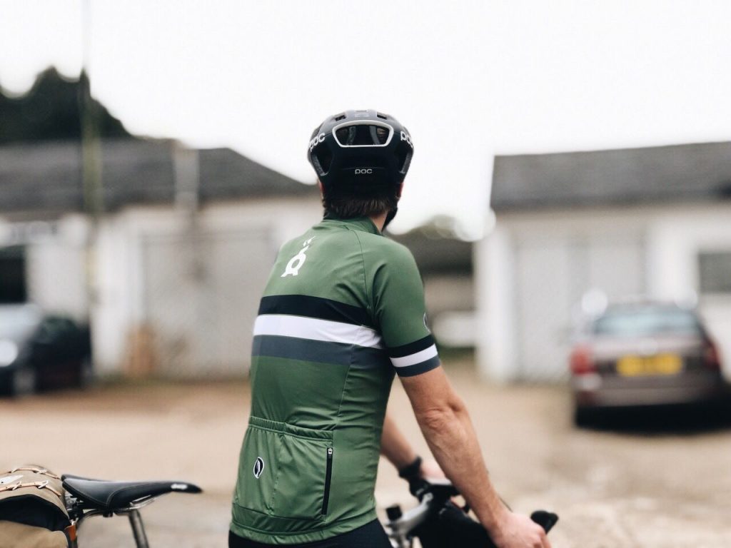 Chimney Fire Coffee cycling jersey