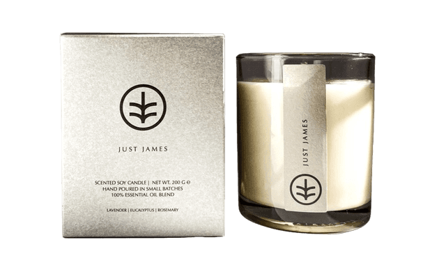 Ethical Bedding Just James Candle