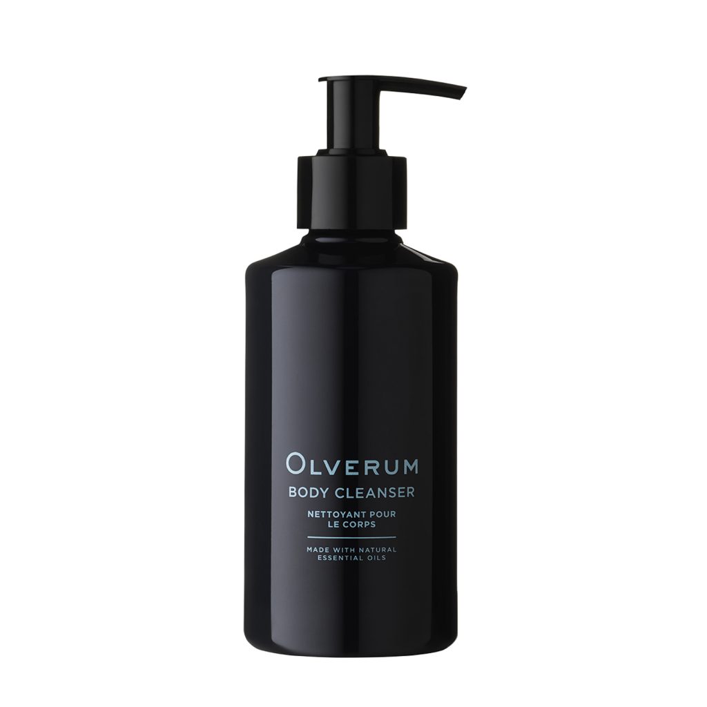 Olverum Body Cleanser bottle