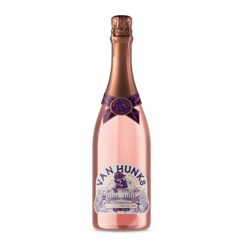 Van Hunks Sparkling Rose Bottle