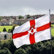 northern ireland flag flying