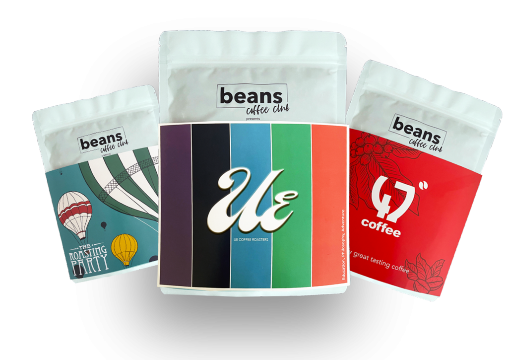 full of beans coffee