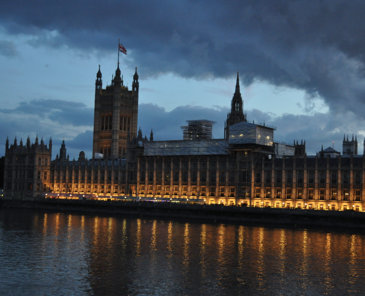 View of the Houses of Parliament