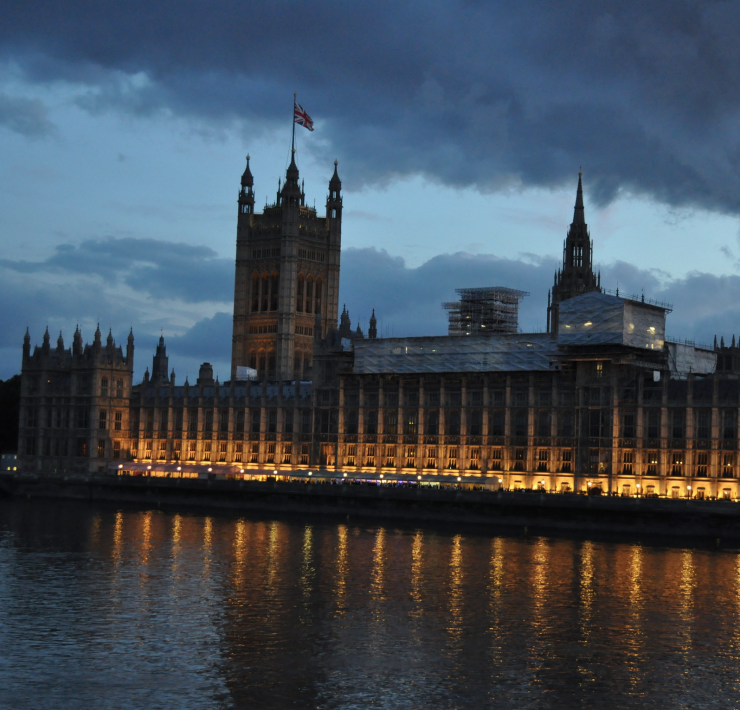 View of the Houses of Parliament