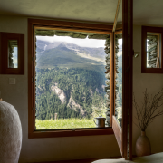 mountain top cabin by Joanna Mclennan