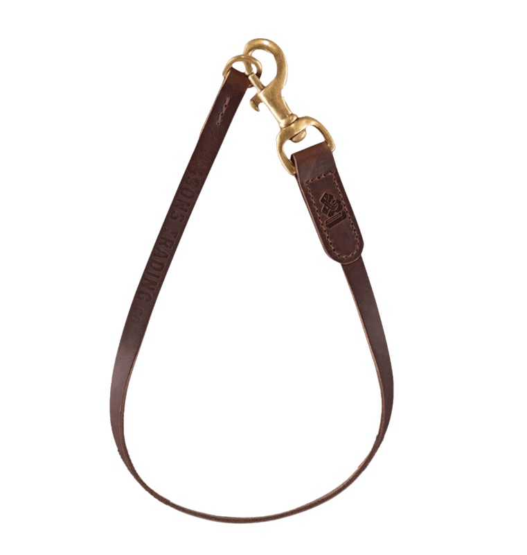 &sons leather lanyard