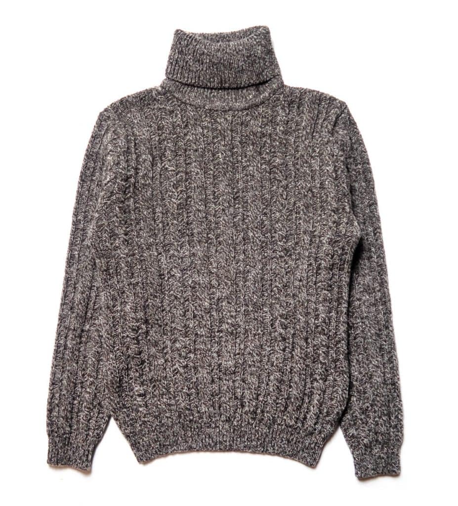 Heritage Cable Roll Neck