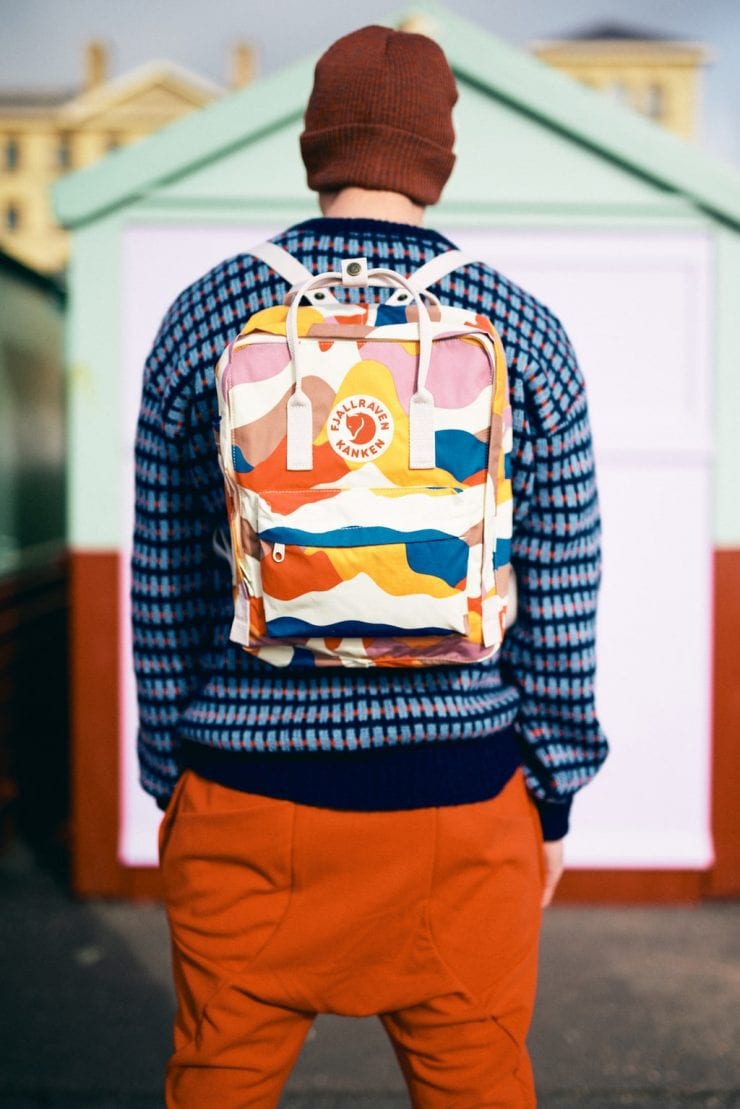 Kånken backpack modelled for The MALESTROM