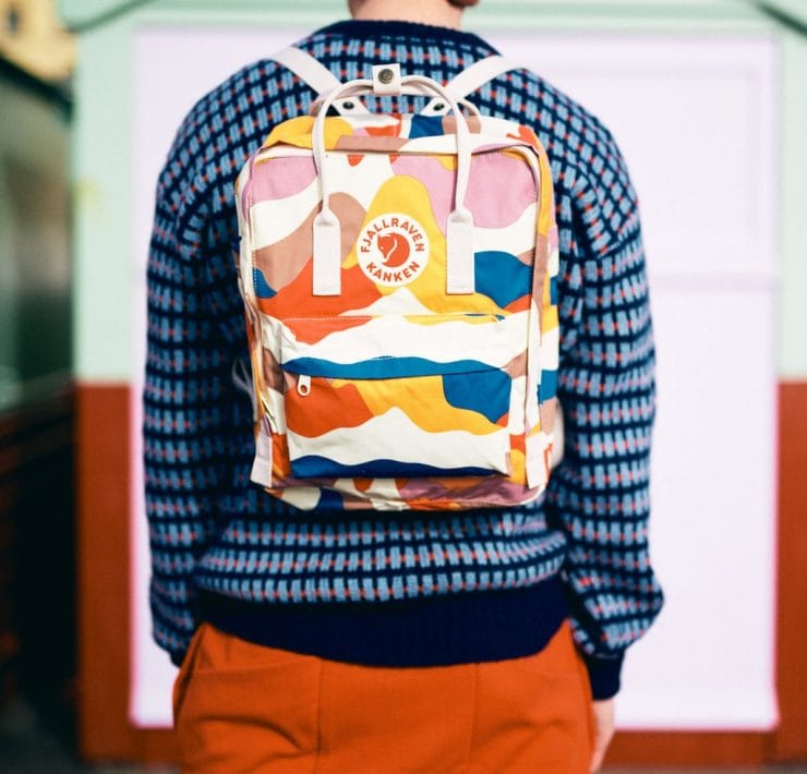 Kånken backpack modelled for The MALESTROM