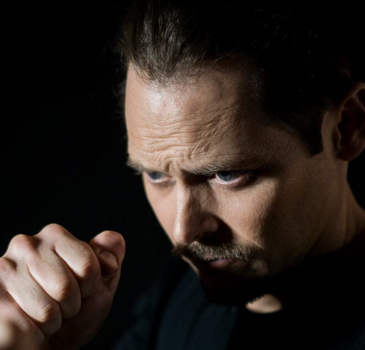 Close up of personal trainer Dan Roberts