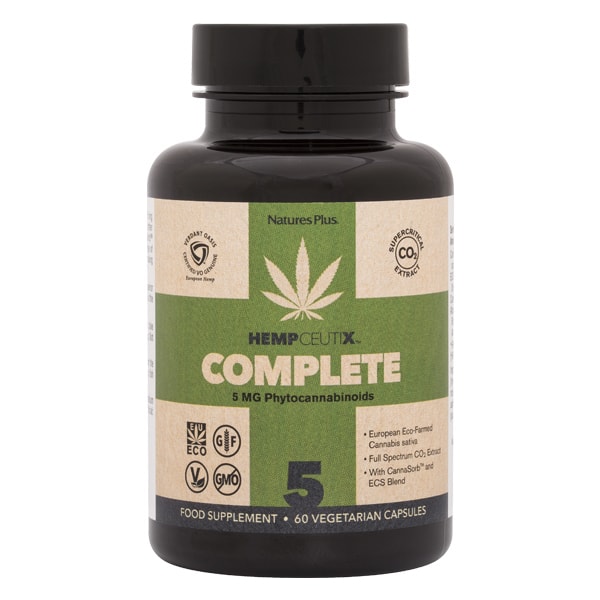 A bottle of Hempceutix complete