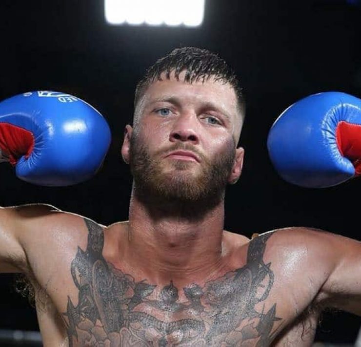 Boxer Mitchell Frearson poses