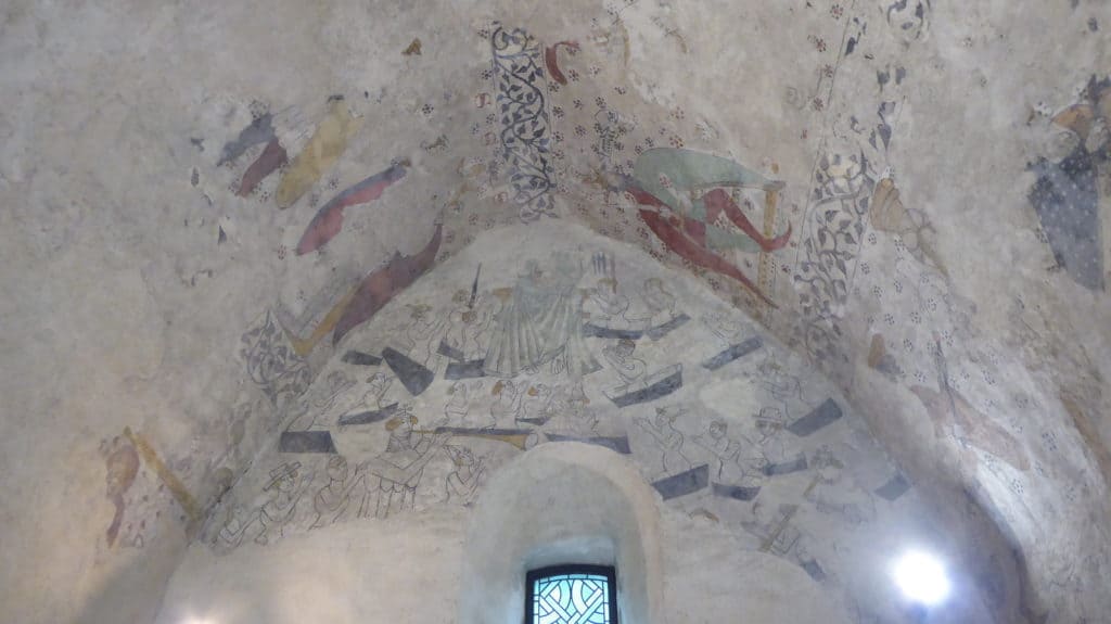The Fisherman's Chapel at St Brelade's Church in Jersey