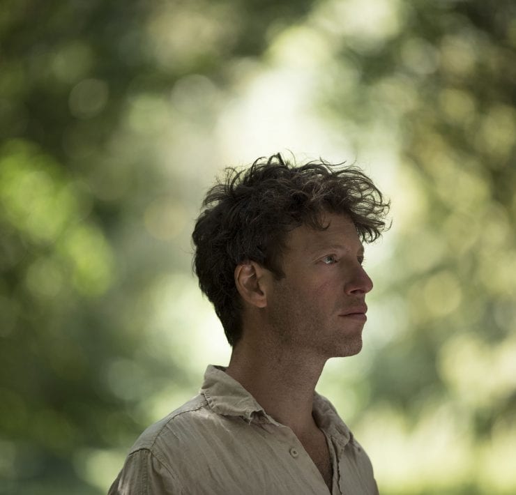 Sam Lee, photographed in Wick woods, Hackney; Sept 2019