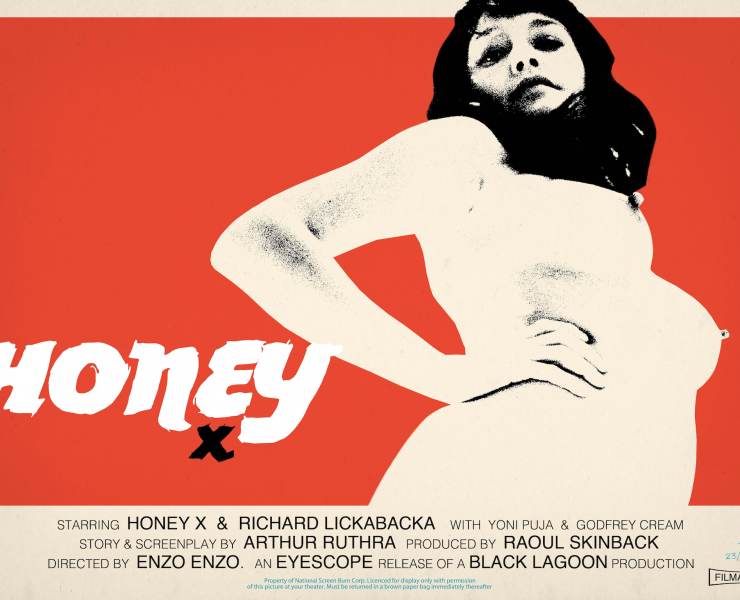 9 Honey X (red), 2015, Deep LED Driven Lig9htbox With Clear Acrylic Cover Cover, Aluminium Painted Over Frame, With Rotary Dimmer, Digitally Printed Backlit Acetate, Edition of 3, Jamie Hewlett. Courtesy of Lazinc and artist [1] (1).jpg