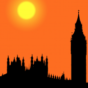 Sunset over Westminster