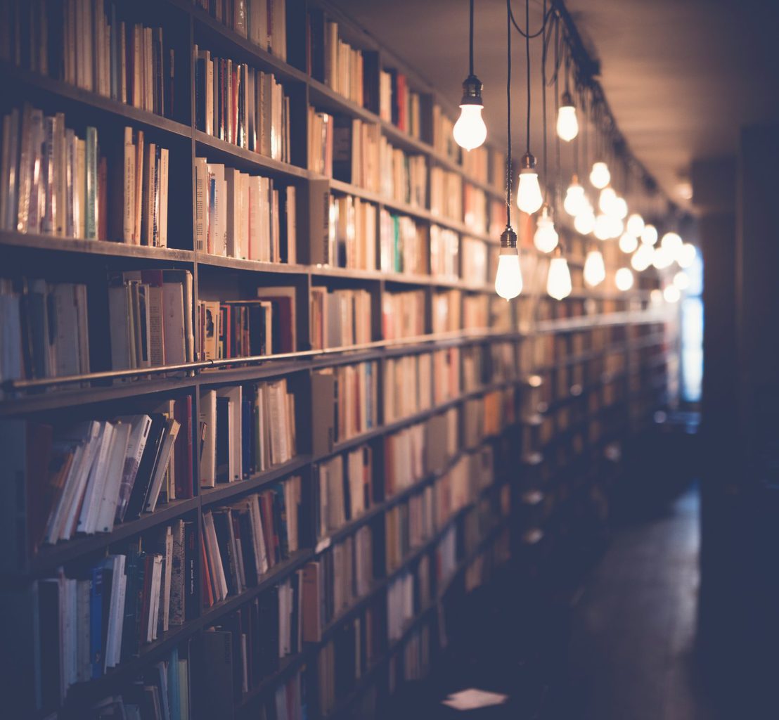 Library shot for Latest book review