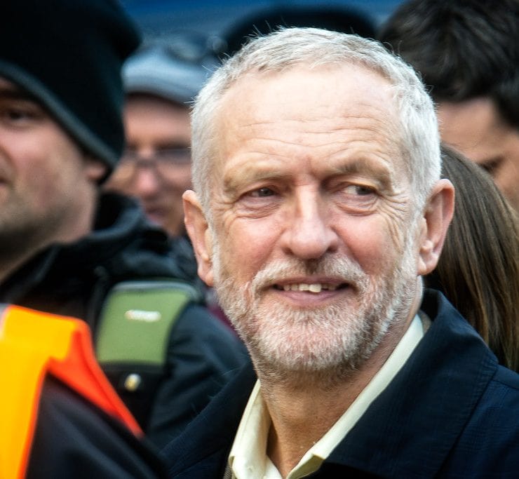 Leader of the Labour Party jeremy corbyn