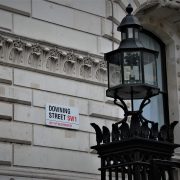 Downing Street road sign
