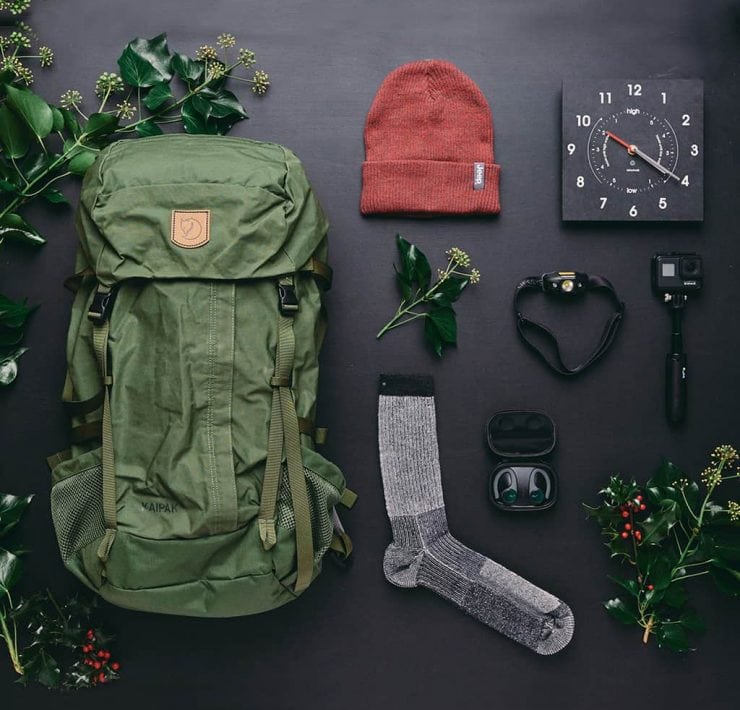 Outdoor items photographed for The MALESTROM's Christmas gift guide